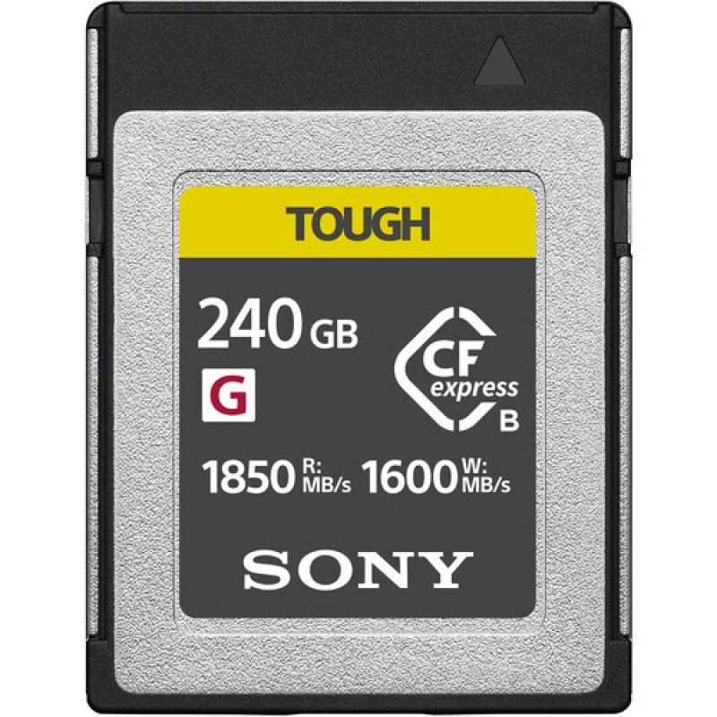Карта памяти Sony TOUGH CFexpress Type B 240 Гб R/W 1850/1600 МБ/с CEB-G240T