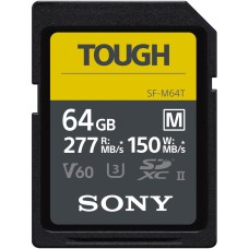 Карта памяти Sony SF-E Series UHS-II SDXC 64 Гб R/W 270/70 МБ/с SF-E64/T1