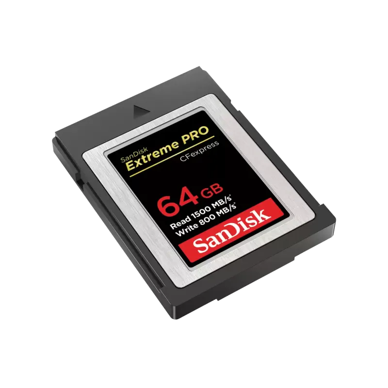 Карта памяти SanDisk Extreme Pro CFexpress Type B 64 Гб R/W 1500/800 МБ/с SDCFE-064G-GN4NN