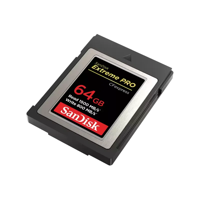Карта памяти SanDisk Extreme Pro CFexpress Type B 64 Гб R/W 1500/800 МБ/с SDCFE-064G-GN4NN
