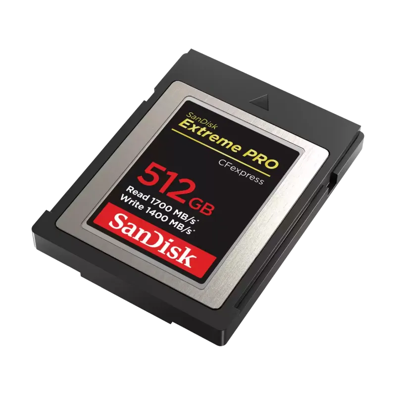 Карта памяти SanDisk Extreme Pro CFexpress Type B 512 Гб R/W 1700/1400 МБ/с SDCFE-512G-GN4NN