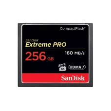 Карта памяти SanDisk Extreme PRO CompactFlash 256 Гб UDMA 7 до 160 МБ/с SDCFXPS-256G-X46