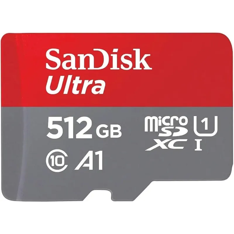 Карта памяти SanDisk Ultra microSDXC 512 Гб UHS-I Class 10 до 150 МБ/с SDSQUAC-512G-GN6MN