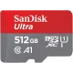 Карта памяти SanDisk Ultra microSDXC 512 Гб UHS-I Class 10 до 150 МБ/с SDSQUAC-512G-GN6MN