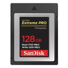 Карта памяти SanDisk Extreme Pro CFexpress Type 128 Гб R/W 1700/1200 МБ/с SDCFE-128G