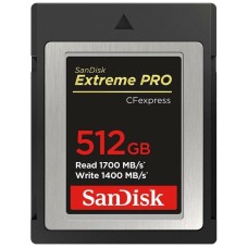 Карта памяти SanDisk Extreme Pro CFexpress Type B 512 Гб R/W 1700/1400 МБ/с SDCFE-512G