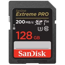 Карта памяти SanDisk Extreme Pro SDXC UHS-I V30 128 Гб R/W 200/90 МБ/с SDSDXXD-128G-GN4IN