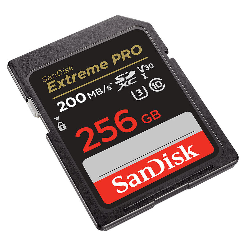 Карта памяти SanDisk Extreme Pro SDXC UHS-I V30 A2 256 Гб R/W 200/140 МБ/с SDSDXXD-256G-GN4IN