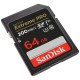 Карта памяти SanDisk Extreme Pro SDXC UHS-I V30 64 Гб R/W 200/90 МБ/с SDSDXXU-064G-GN4IN