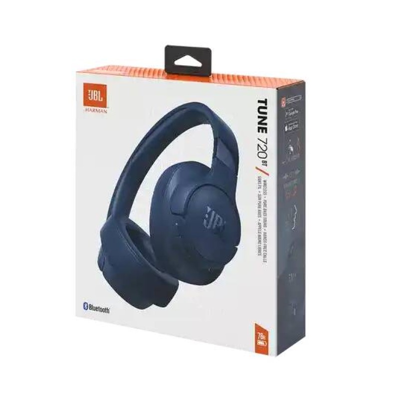 Беспроводные наушники JBL Tune 720BT, Blue, синий