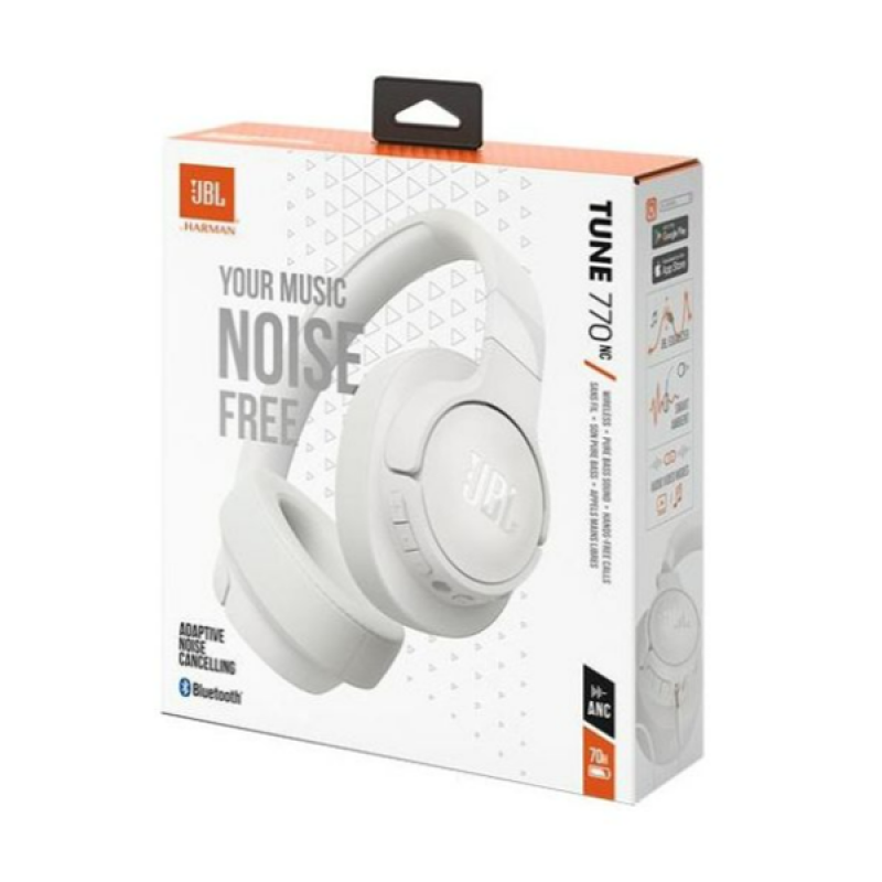 Беспроводные наушники JBL Tune 770NC, White, белый