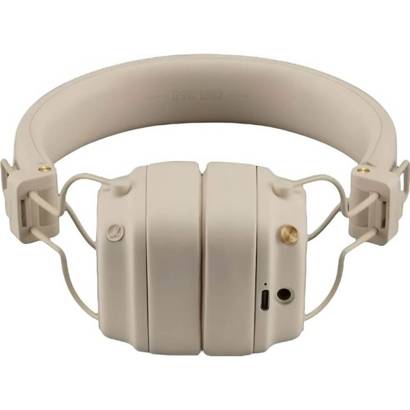 Беспроводные наушники Marshall Major V, Cream, бежевый