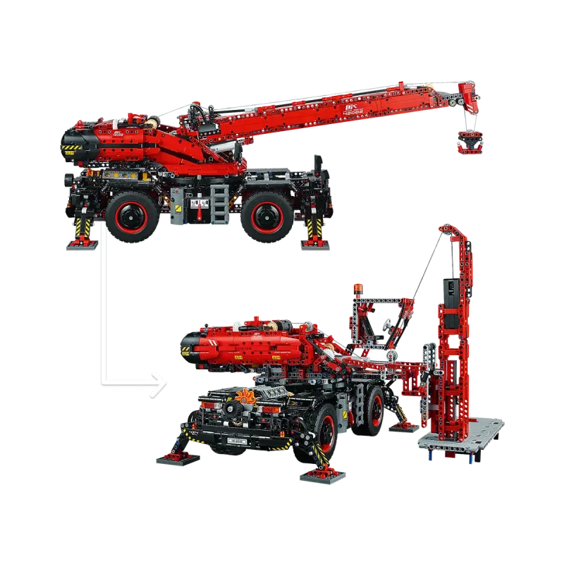 Конструктор LEGO Technic 42082 Rough Terrain Crane Подъёмный кран для пересечённой местности