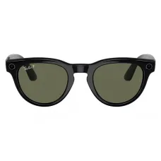 Умные очки Ray-Ban Meta Headliner (150-50), Shiny Black/Polarized G-15 Green, глянцевый черный/зеленые поляризованные