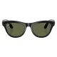 Умные очки Ray-Ban Meta Skyler (150-52), Shiny Black/G-15 Green Polarized, глянцевый черный/зеленые поляризованные