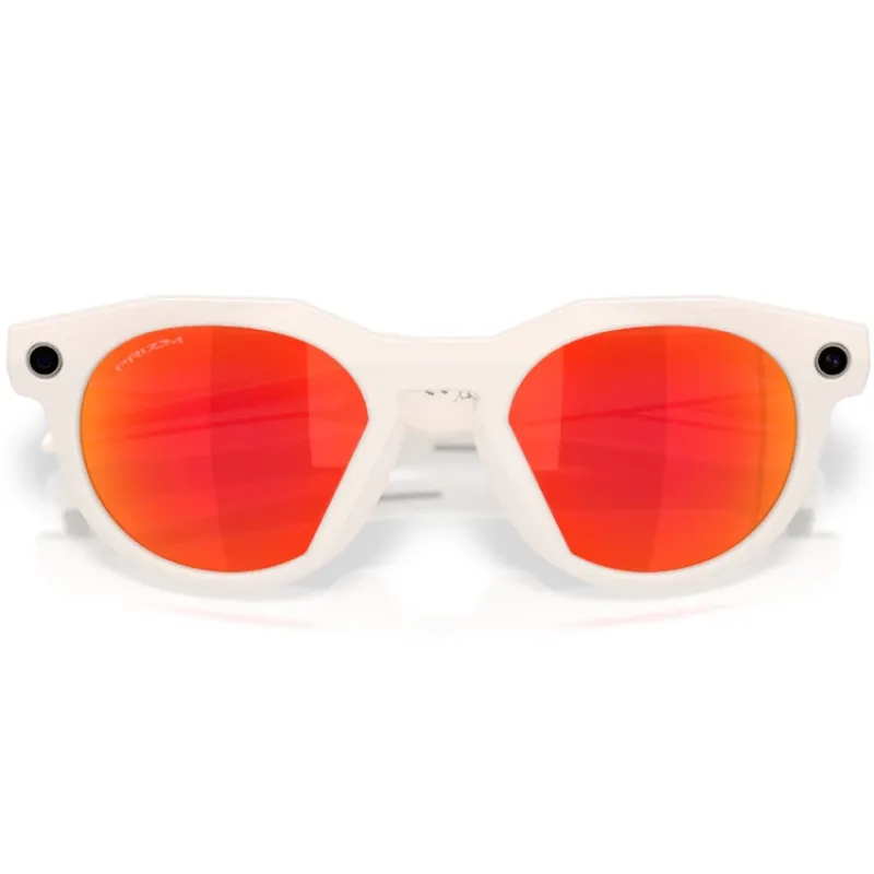 Умные очки Oakley Meta HSTN (145-51), Warm Grey/PRIZM Ruby, теплый серый/рубиновые