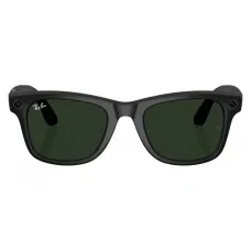 Умные очки Ray-Ban Wayfarer (150-50), Matte Black/Transitions Graphite Green, матовый черный/графитово-зеленые фотохромные