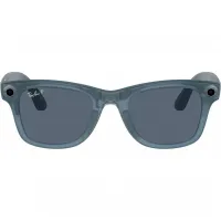 Умные очки Ray-Ban Wayfarer (150-50), Matte Jeans/Polar Dusty Blue, матовый джинсовый/пыльно-голубые поляризованные
