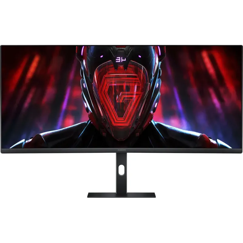 Монитор Xiaomi Curved Gaming Monitor 34 G34WQ, 3440x1440, VA, 180Гц, 2хHDMI, 2хDP, изогнутый, черный