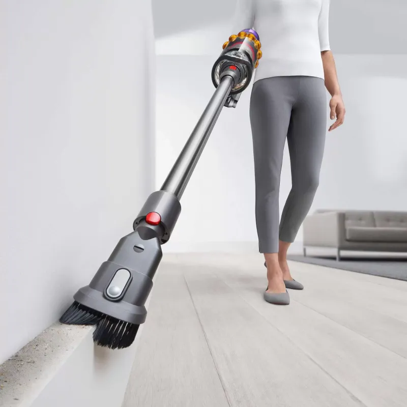 Пылесос Dyson V15 Detect Absolute SV47, Yellow/Nickel, Желтый/Никель
