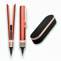 Выпрямитель для волос Dyson Airstrait HT01, Strawberry Bronze, Клубничная бронза с кейсом