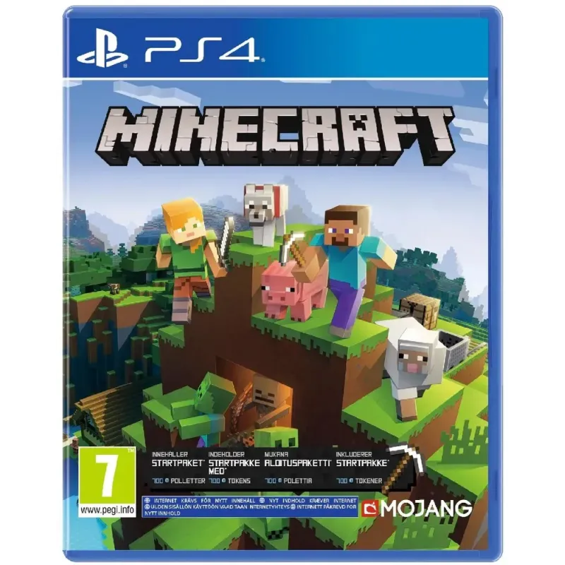 Игра Minecraft Bedrock Edition для PS4