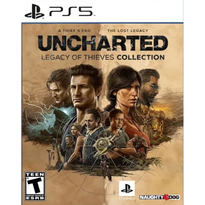 Игра Uncharted: Legacy of Thieves Collection для PS5