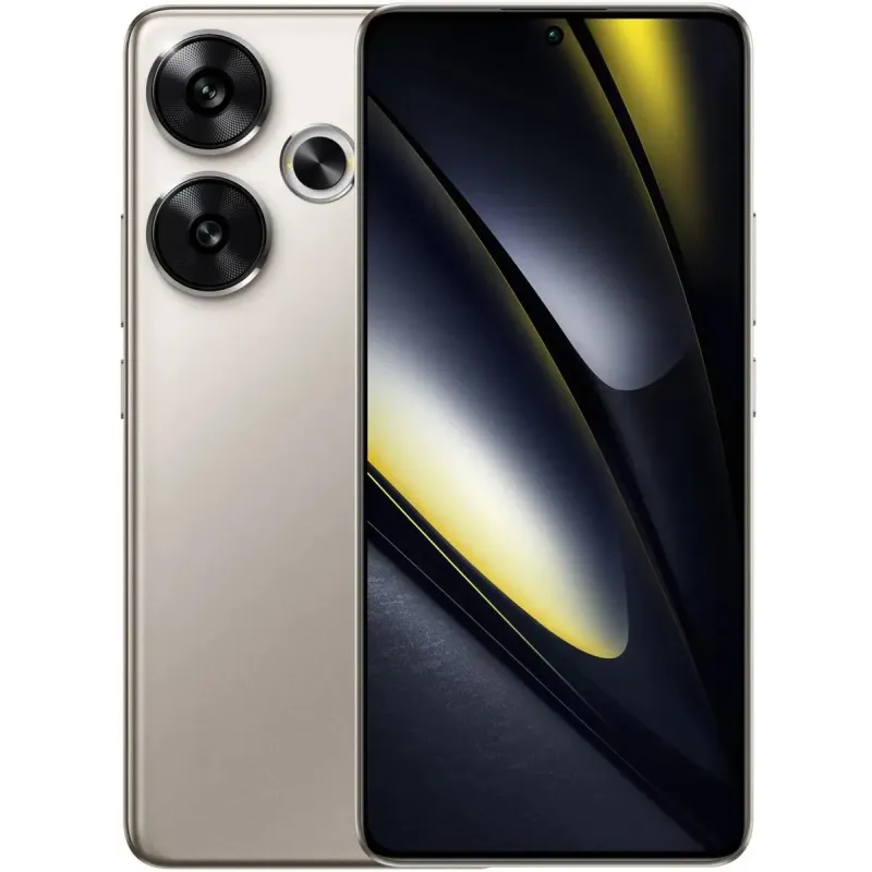 Смартфон Xiaomi Poco F6 8/256 ГБ, Серый Титан