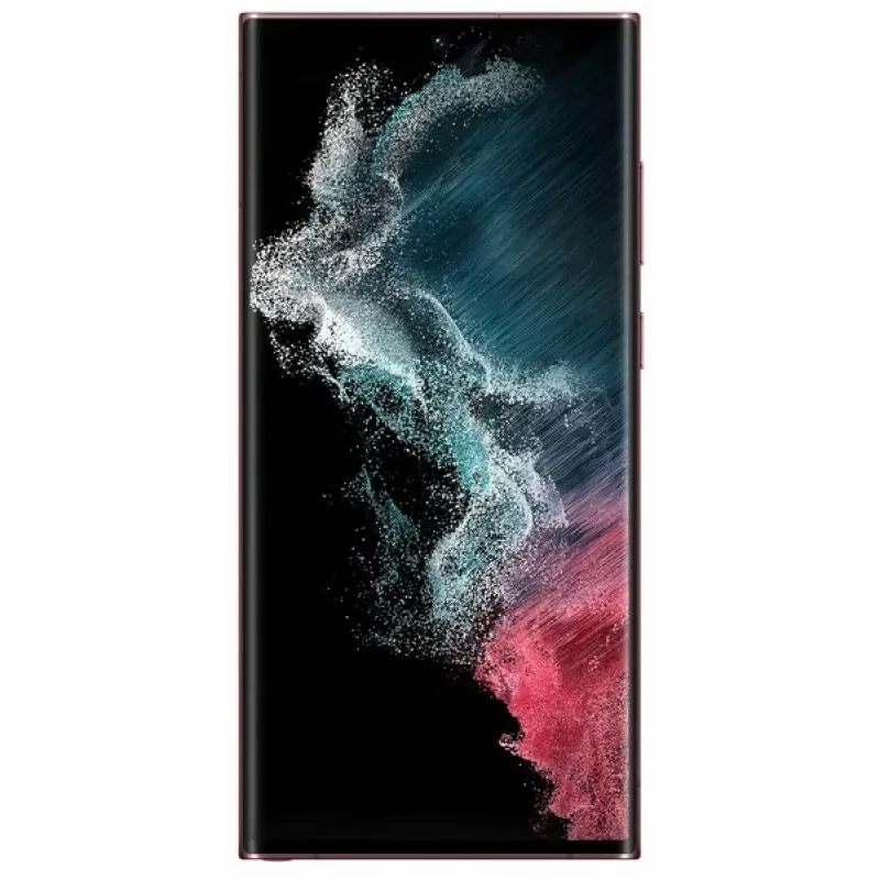Смартфон Samsung Galaxy S22 Ultra, 12/256 GB, Dual: nano SIM + eSIM, бордовый