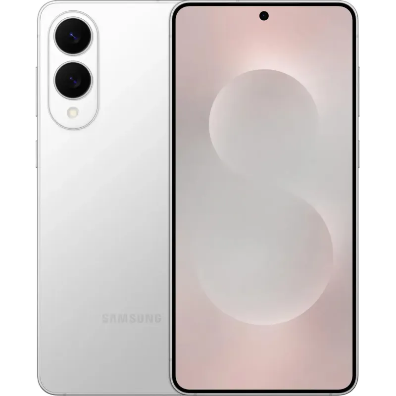 Смартфон Samsung Galaxy S25 Edge, 12/512 Гб, Dual: nano SIM + eSIM, Titanium Silver, серебристый