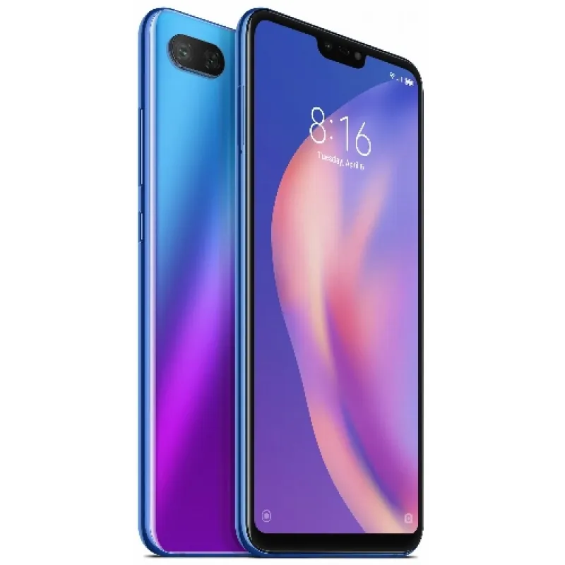 Смартфон Xiaomi Mi 8 Lite, 4/64 Гб, Blue, синий