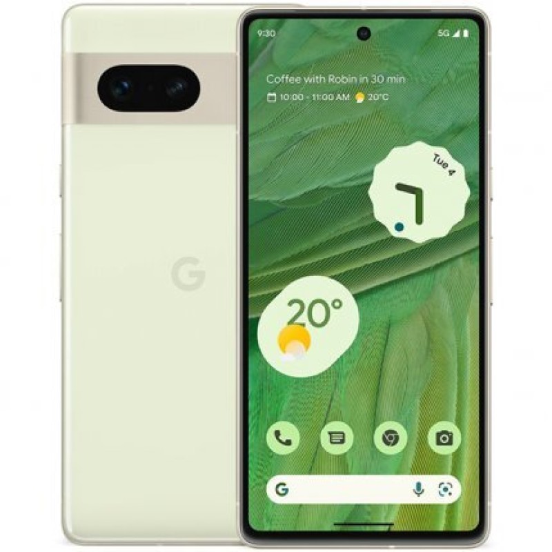Смартфон Google Pixel 7, USA, 128 Гб, Lemongrass