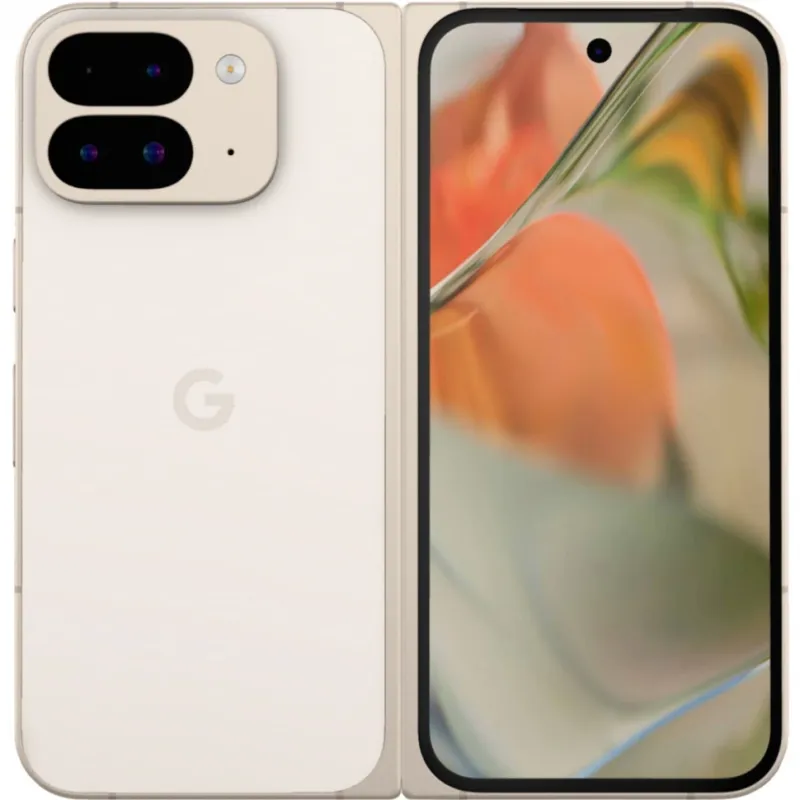 Смартфон Google Pixel 9 Pro Fold, 16/256 ГБ, Porcelain, бежевый