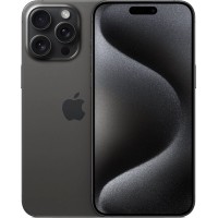 Смартфон Apple iPhone 15 Pro 256GB, Dual SIM, Black Titanium