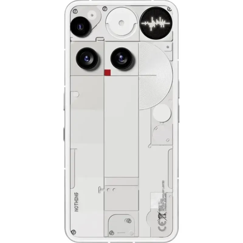 Смартфон Nothing Phone (3), 12/256 Гб, белый