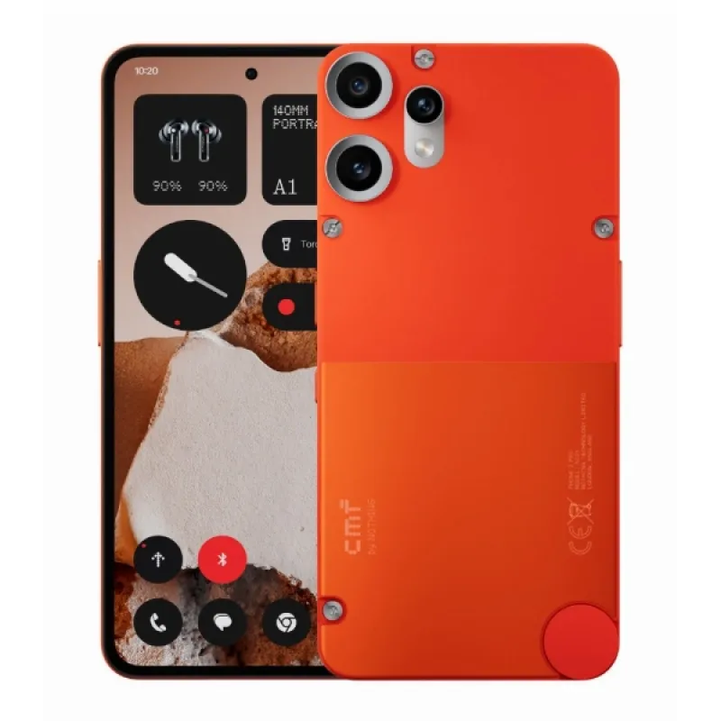 Смартфон Nothing Phone 2 Pro, 8/128 ГБ, оранжевый