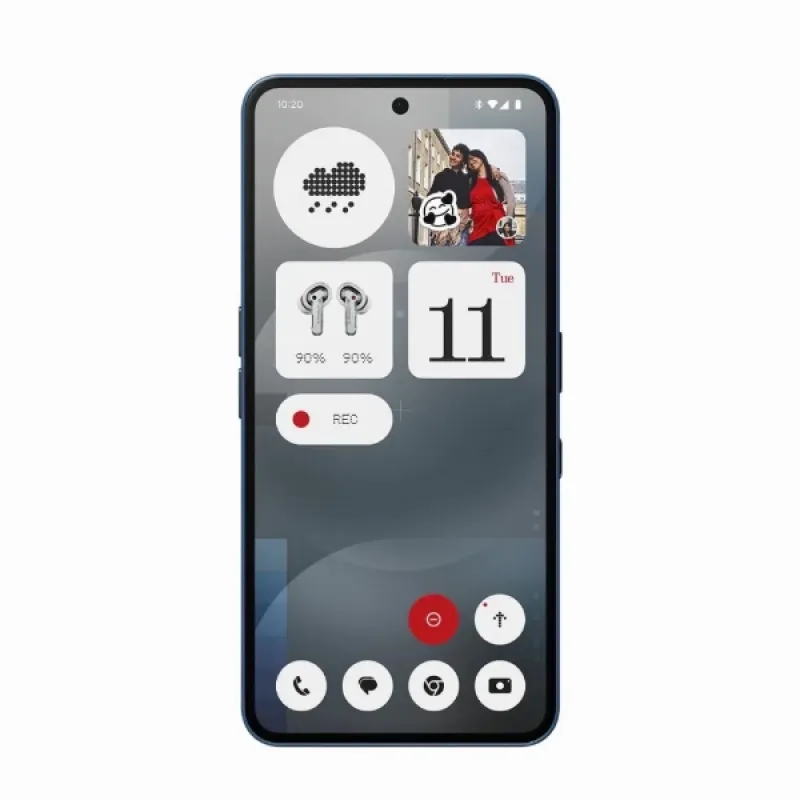 Смартфон Nothing Phone (3a), 12/256 Гб, синий