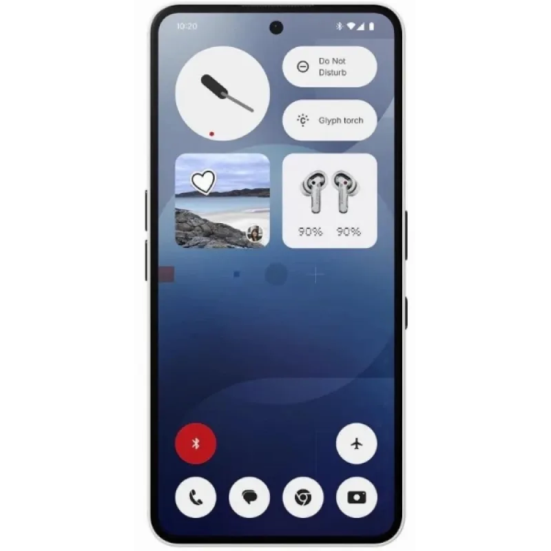 Смартфон Nothing Phone (3a), 12/256 Гб, белый