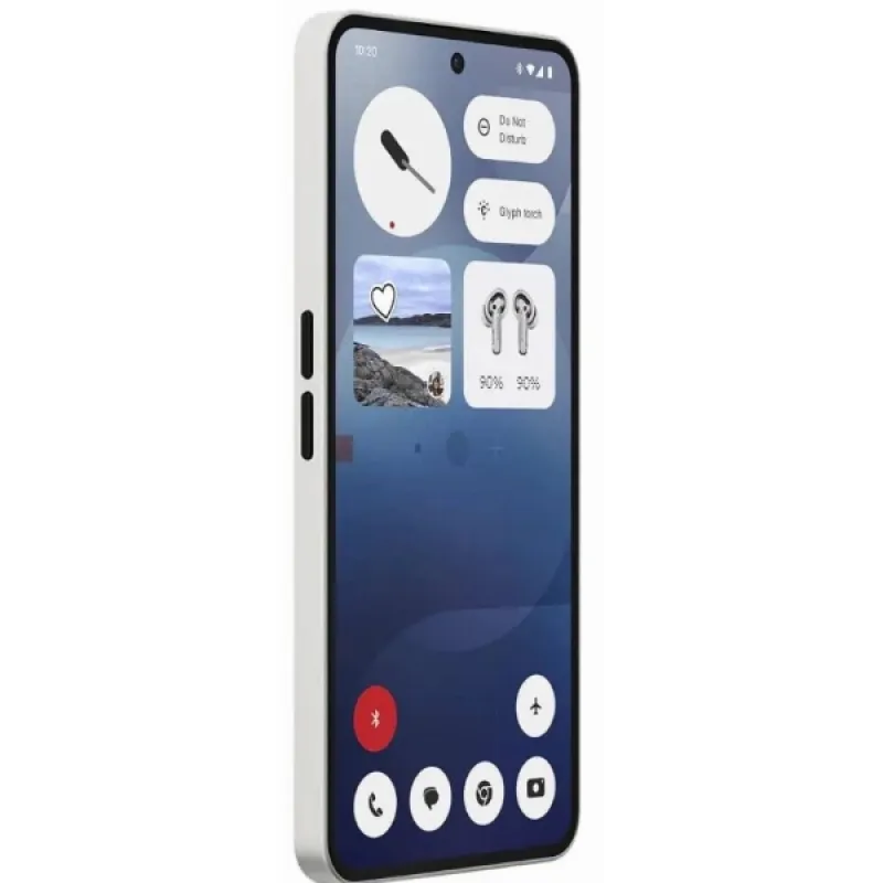 Смартфон Nothing Phone (3a), 12/256 Гб, белый