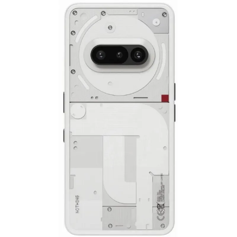 Смартфон Nothing Phone (3a), 12/256 Гб, белый