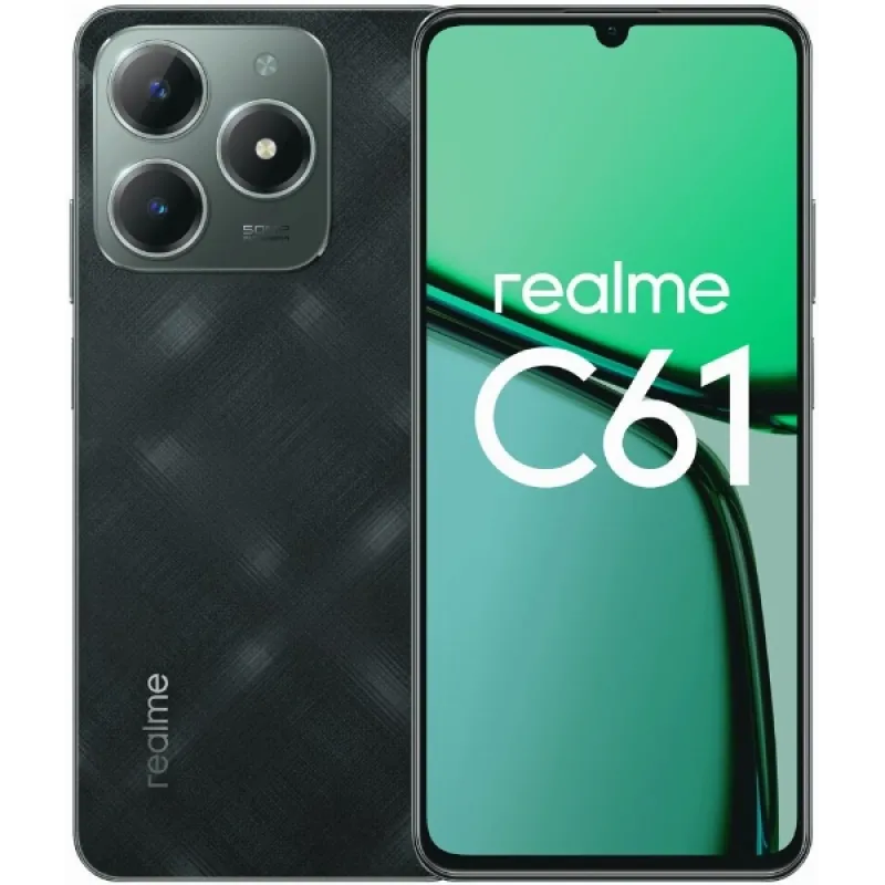 Смартфон REALME C61 8/256 Gb, зеленый