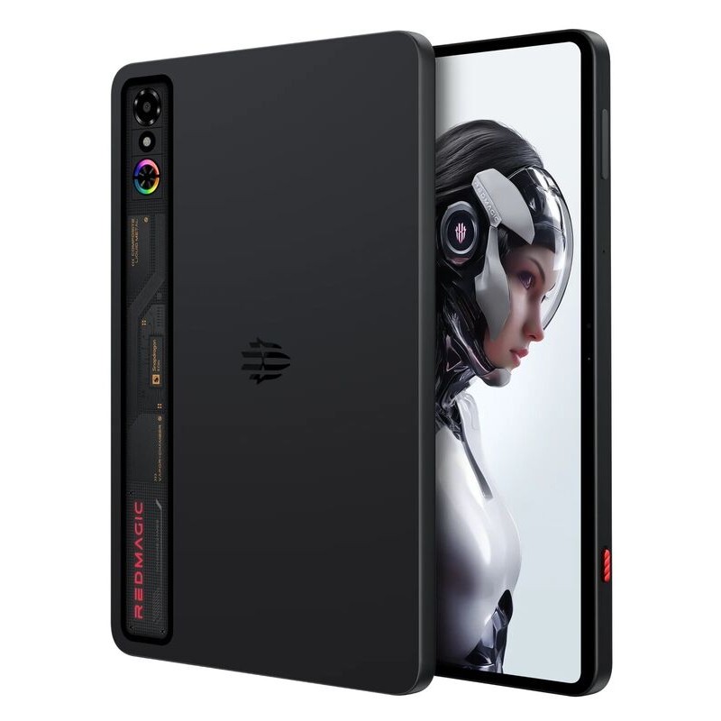 Планшет ZTE RedMagic Astra Gaming Tablet, 12/1024 ГБ, Wi-Fi, Eclipse, черный