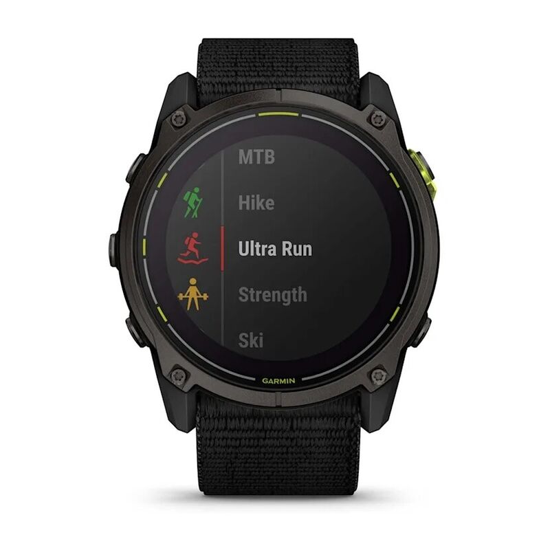 Умные часы Garmin Enduro 3 Sapphire Solar, Black, черный