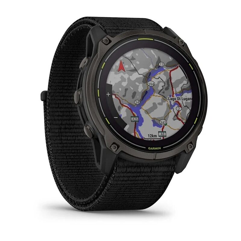 Умные часы Garmin Enduro 3 Sapphire Solar, Black, черный