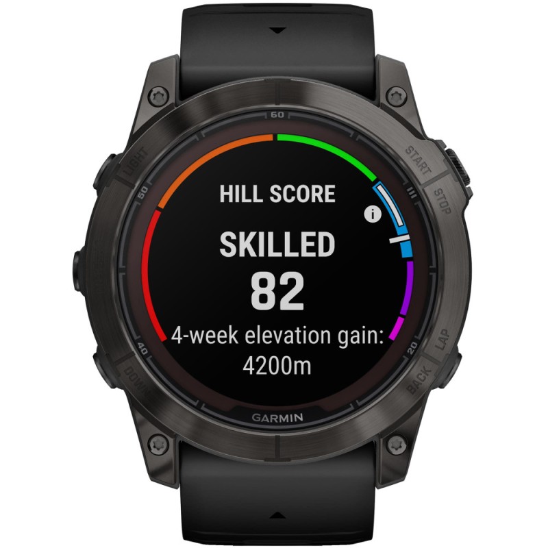 Смарт-часы Garmin Fenix 7X Pro Sapphire Solar, 51 мм, Bluetooth, Gray, Серый силикон