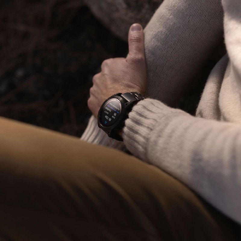 Смарт-часы Garmin Fenix 7X Pro Sapphire Solar, 51 мм, Bluetooth, Carbon Gray, Темно-серый титан