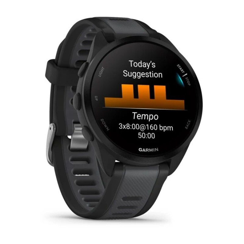 Умные часы Garmin Forerunner 165, Music, черный