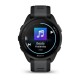 Умные часы Garmin Forerunner 165, Music, черный