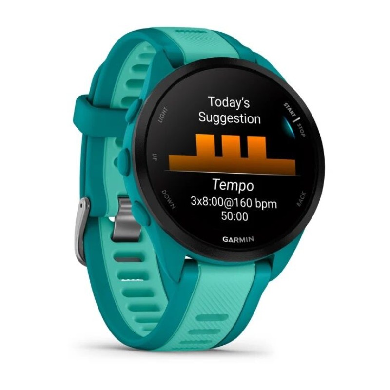 Умные часы Garmin Forerunner 165, Music, бирюзовый
