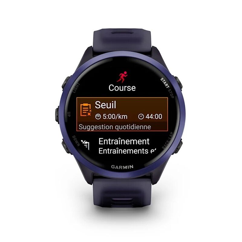Смарт-часы Garmin Forerunner 570, 47 мм, Bluetooth, Indigo with Translucent Imperial Purple, Фиолетовый
